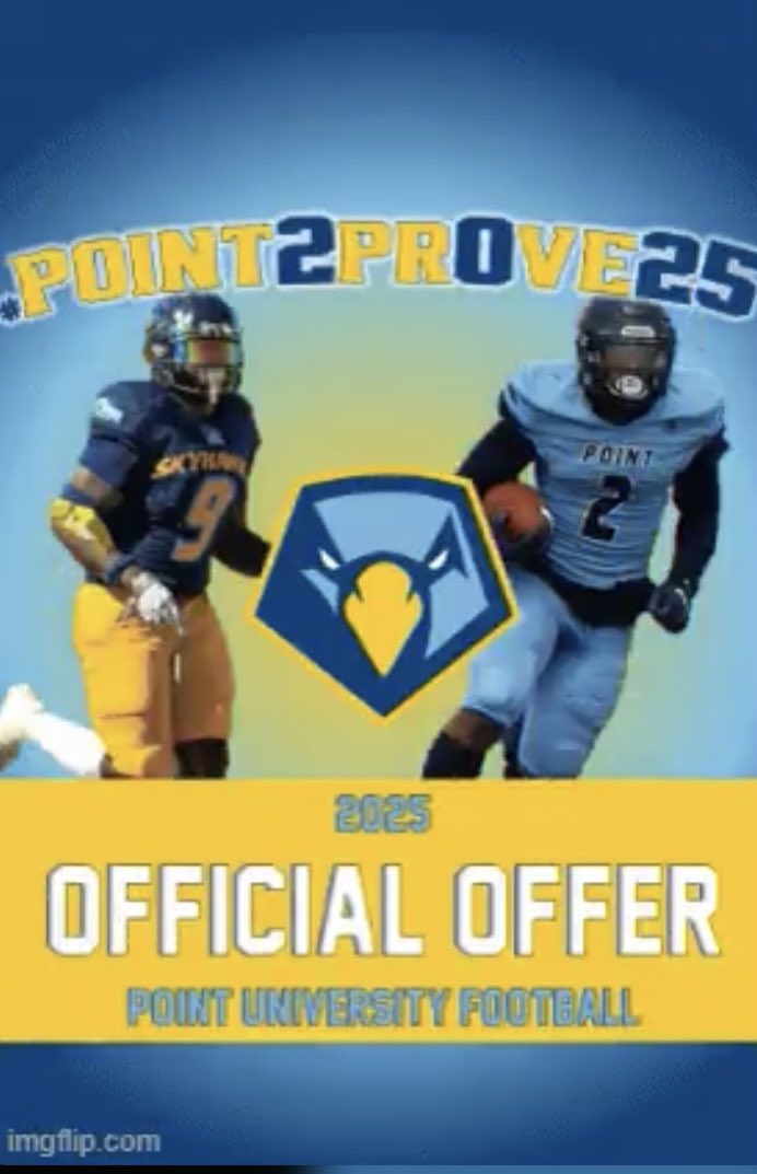 Cooper Negron (@coopernegron) on Twitter photo Blessed to receive an offer to play football at point university#agtg <a href="/NCHSrecruit/">North Cobb HS Recruiting</a> <a href="/nchswarriors/">North Cobb Athletics</a> <a href="/NorthCobbHSFB/">North Cobb Football</a> Blessed to receive an offer to play football at point university#agtg <a href="/NCHSrecruit/">North Cobb HS Recruiting</a> <a href="/nchswarriors/">North Cobb Athletics</a> <a href="/NorthCobbHSFB/">North Cobb Football</a>