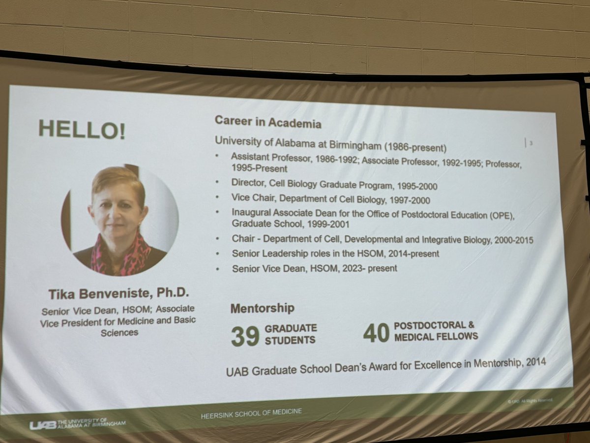 I was glad to attend the 25 year celebration of our Office of Postdoctoral Education at UAB, with Tika Benveniste, Ph.D., senior vice dean, who started this office. It has been an incredible resource over the years and I am proud of its success. 

<a href="/lm2curtis/">Lisa M Curtis</a> <a href="/PDA_UAB/">Postdoctoral Association (PDA) at UAB</a> 
(1/2)
