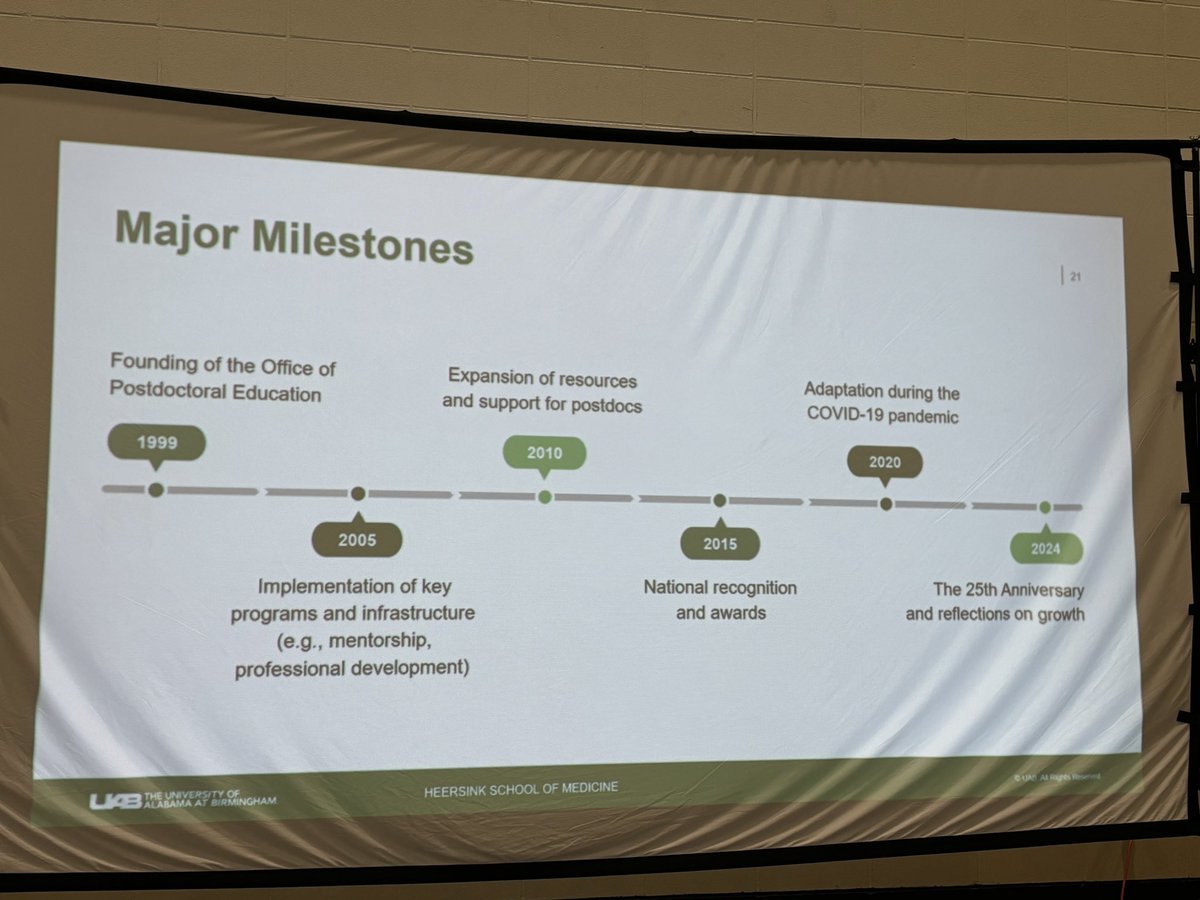 Postdocs are incredibly important to our mission at <a href="/UABHeersink/">UAB Heersink School of Medicine</a> and we are very thankful for their contributions. (2/2)