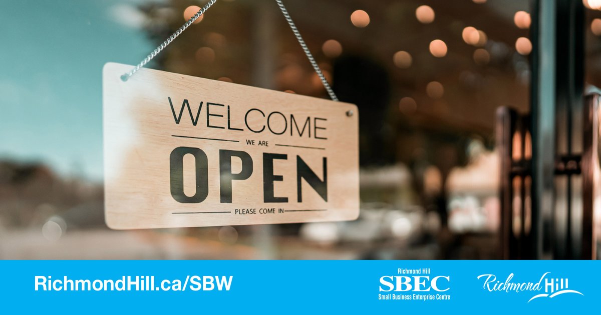 Attention Small Business Owners! Check out Small   Business Week October 19-25!
This engaging event series is designed to empower and support entrepreneurs, of all ages and stages! Check it out! RichmondHill.ca/SBW
#SmallBusinessWeek2024