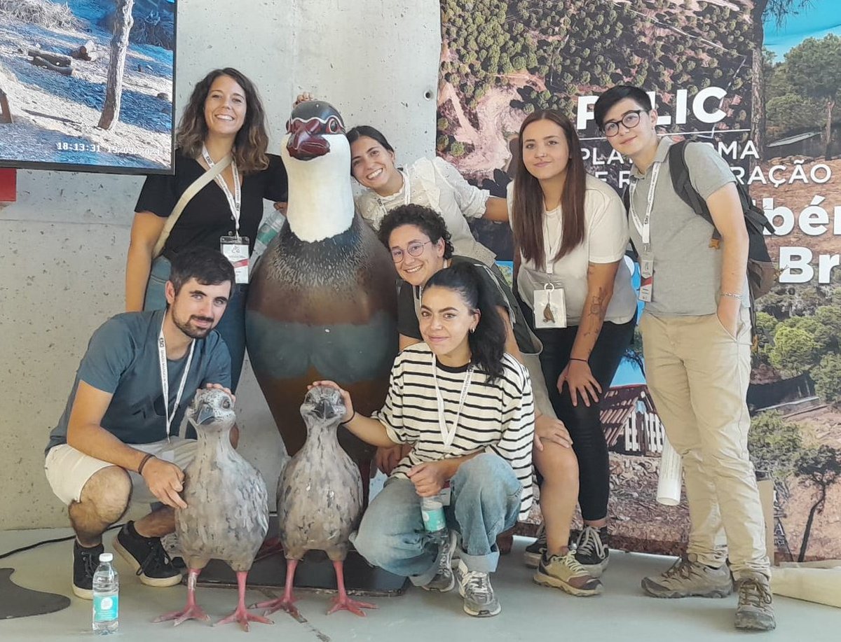🔝Exciting days in Mertola at the II Congresso Ibérico de Ciência Aplicada aos Recursos Cinegéticos 🐰 talking about challenges and perspectives of the conservation of game species in the Iberian Peninsula 🐗
An ideal time to meet friends and recharge our batteries!🔋