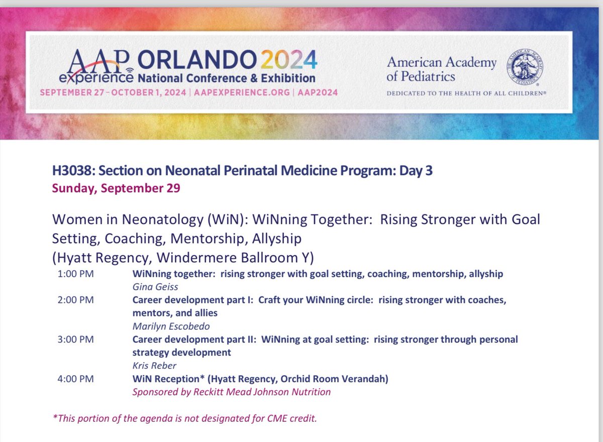 songMD's tweet photo. Back in @Hyatt Windermere for 9/27 Sat PM &amp;  9/28 Sun for Bioethics &amp; #WomenNeo 

Thanks to our #SONPM2024 Chair Dr. Brian Hackett &amp; Abstract Chair @AlexisDNeoMD 🤩 https://t.co/BmGRhcKgEJ