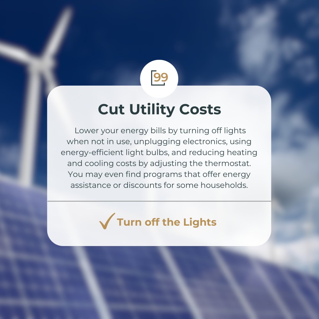 Foundation_F99's tweet image. Save the environment and your bank account! Not only can limiting energy use help your local power grid, it can help you save for your financial future.
-
-
-
#BuildingEconomicSecurity #EnvironmentalHealth #EconomicHealth #TurnOffTheLights