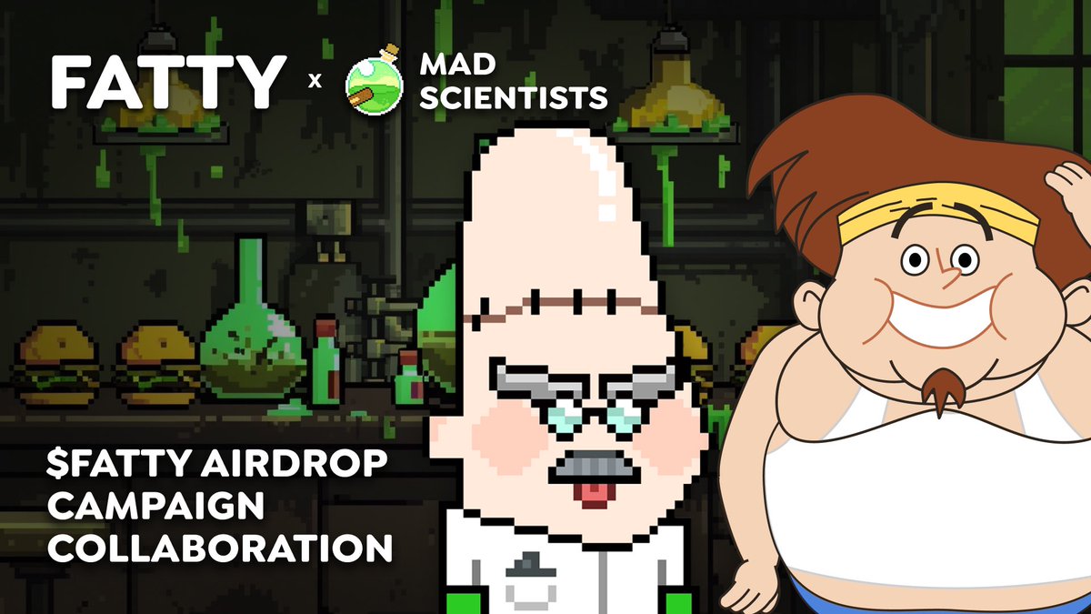 Fatty.io x Mad Scientists 🤝🏻

We would like to announce our partnership with the top #NFT collection in the Cosmos ecosystem - Mad Scientists 🧪!

This #partnership represents a benefit for both projects, with the highly active Mad Scientists community having the
