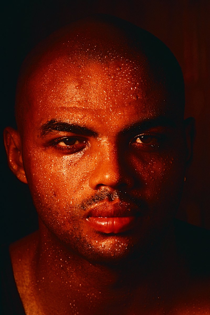 Thanks to the Plustek OpticFilm 8200i SE we can now preserve every bead of spritzed sweat on this 35mm photograph of Charles Barkley, pleading with you to please Shut Up and Jam