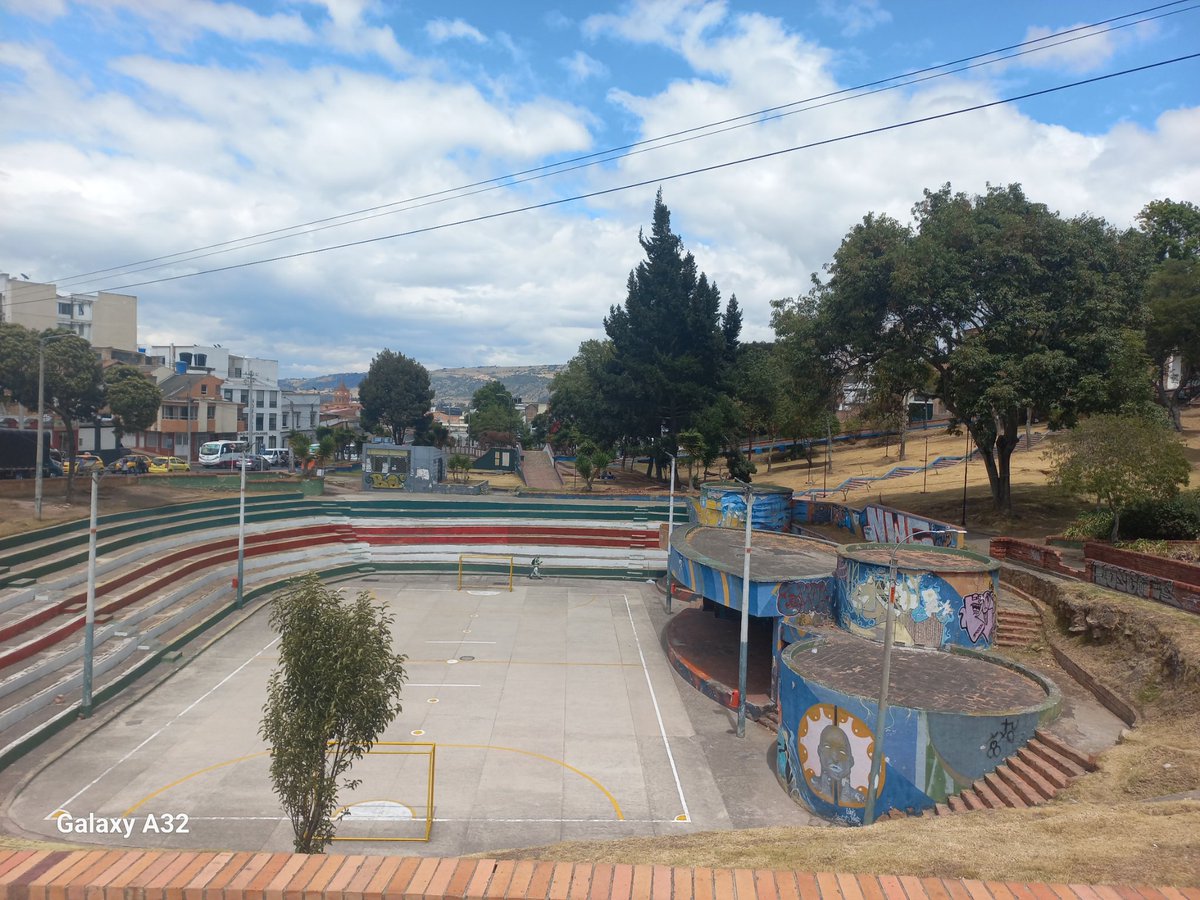 EdissonSuarezO's tweet image. #TunjaCapital. Espacios para el Deporte. #ParqueSantander