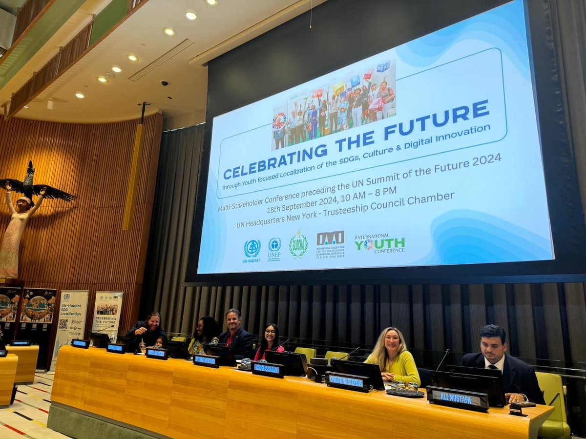 glocha_mp's tweet photo. #People are longing for #Community, #Change, #Love, #Empowerment, #Inclusion, #Eager for #Opportunities & #Action Messages from the opening session of our #GloCha #CelebratingTheFuture #UNSummitoftheFuture conf
#AnsweringTheCall to #TakeAction!
https://t.co/MchETI1oPt https://t.co/MnIL01X1R5