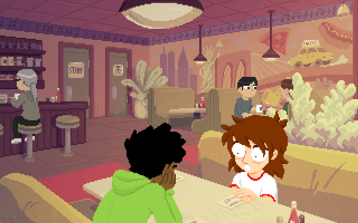 granulac's tweet photo. @Madit_Games Happy #PointNClickFriday and thanks for hosting!

My adventure game Perfect Tides: Station to Station is about the momentum and whiplash of young adulthood.

Play the demo and wishlist here: https://t.co/FICT8G32Cp https://t.co/ECvSsIcJH5