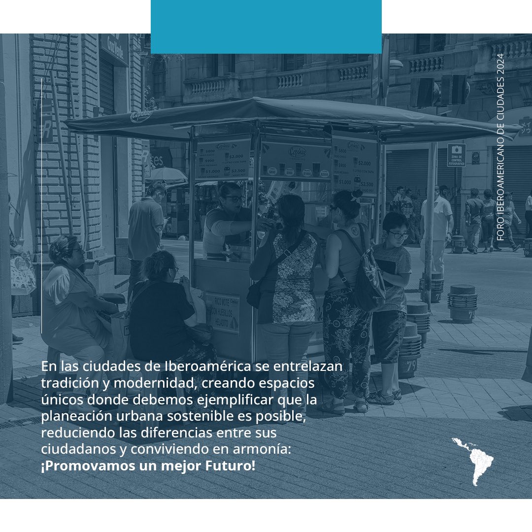 En las ciudades de Iberoamérica, tradición y modernidad se entrelazan para crear espacios únicos. Es momento de demostrar que una planeación urbana sostenible es posible, reduciendo las diferencias y promoviendo la armonía. ¡Construyamos juntos un mejor futuro! 🌮
#FIC2024