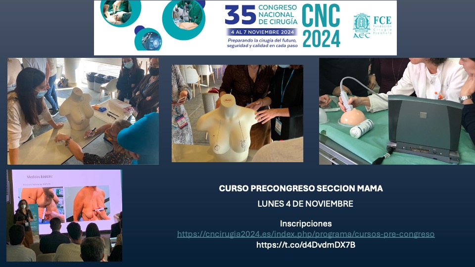 ESonjar's tweet photo. 👇👇📢📢 ¿Todavía no os habéis apuntado a nuestro curso precongreso de la @aecirujanos ?Estáis a tiempo link:https://t.co/FYGwHpB1a6. 
@Laura89398802 @ElisaYorkMD @belenmerck @nuria_argudo @TxellMedarde @cma_aecirujanos https://t.co/3qfaafC43G