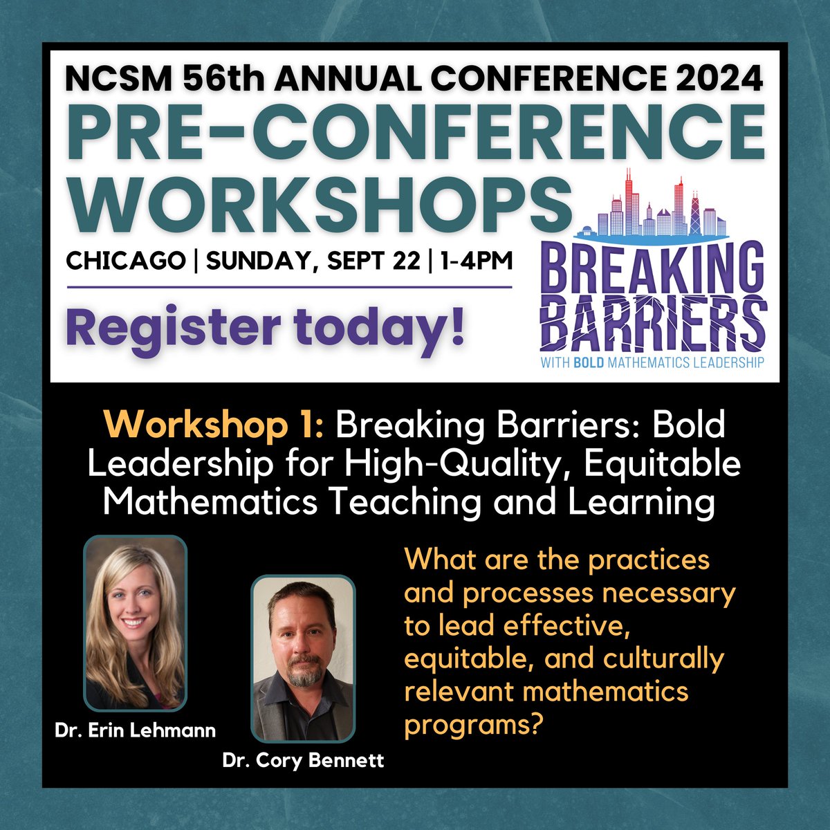 NCSM: Leadership in Mathematics Education tweet media