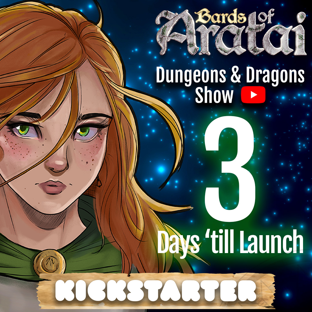 Back the new YouTube series and get fun rewards. kickstarter.com/projects/dicel… #dnd #dungeonsanddragons #bards #follow #kickstarter