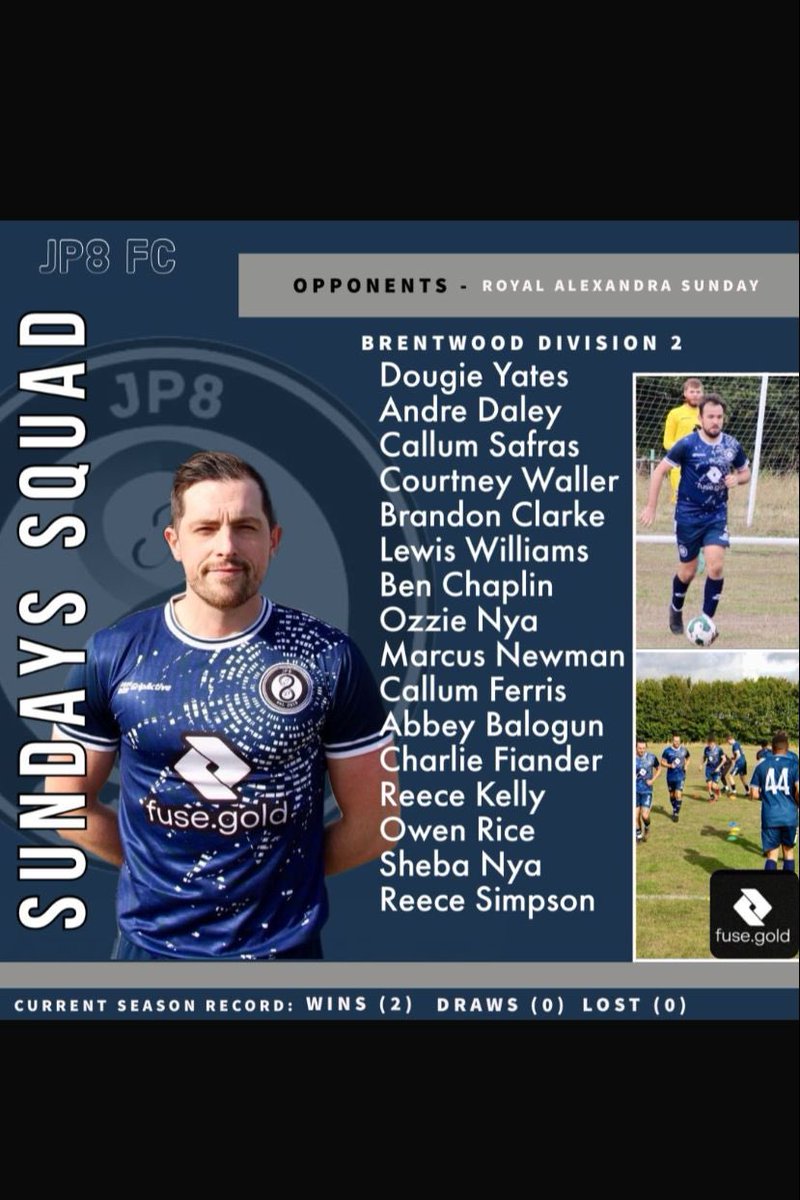 ⚽️ Sundays Squad ⚽️