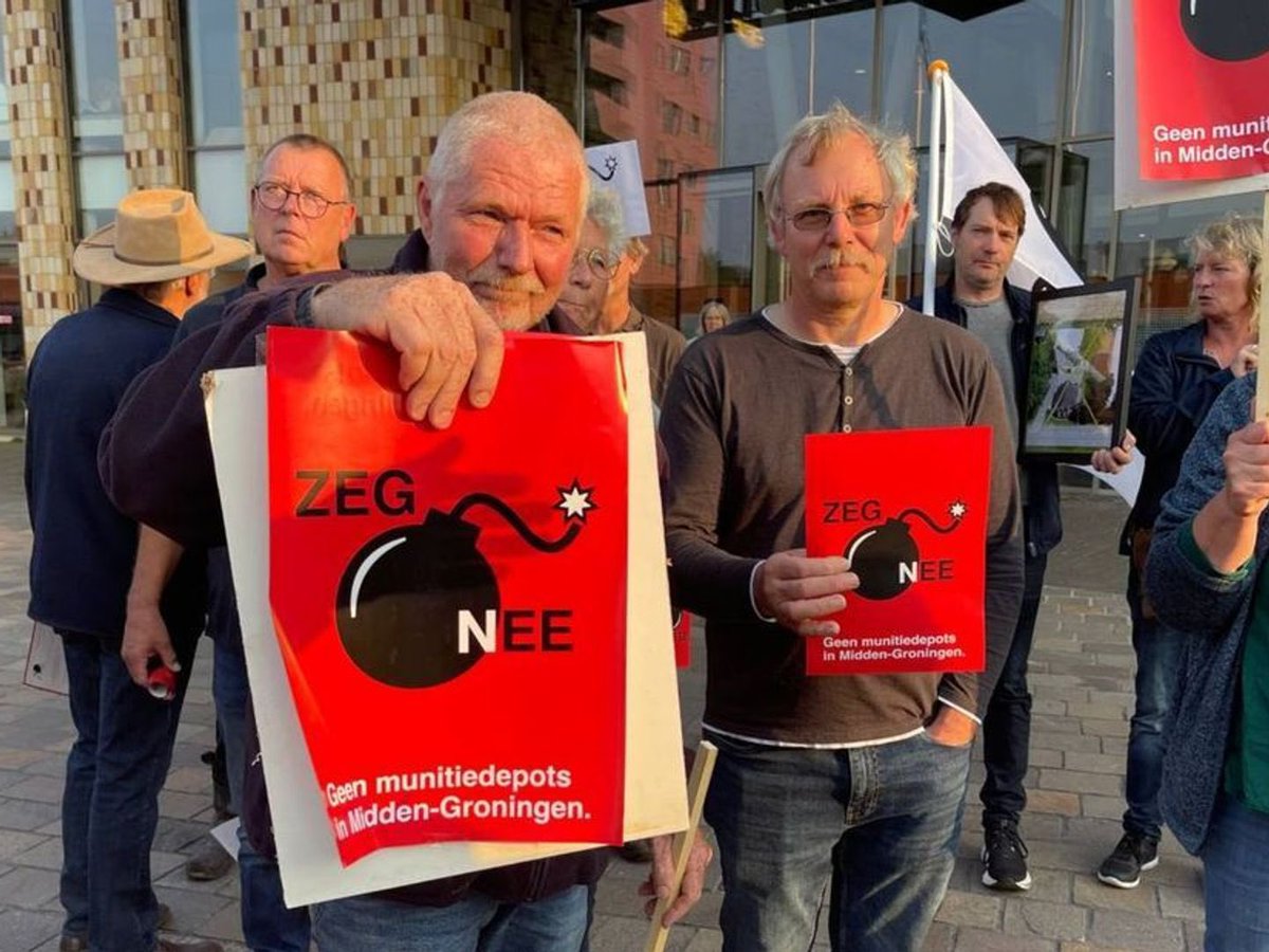 "spugen in het gezicht van de Groningers"