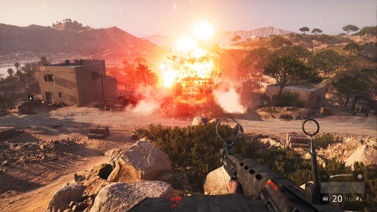 yakiniku_desu's tweet image. やっぱ、バトルフィールドは、こうじゃなきゃ！
グラフィック、きれい☺
#BattlefieldV