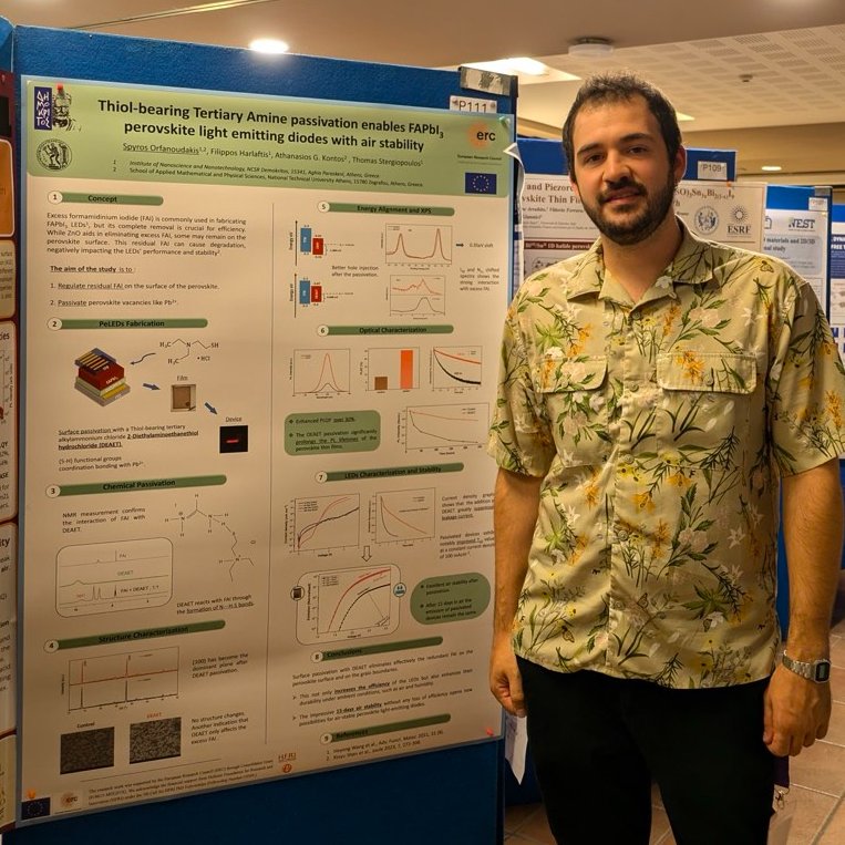 lab_fair's tweet photo. We thoroughly enjoyed the #PSCO2024 conference in Perugia, where we attended several fascinating presentations and presented some of our work on #perovskite and #chalcogenide solar cells and LEDs. https://t.co/Cm849YXvLl