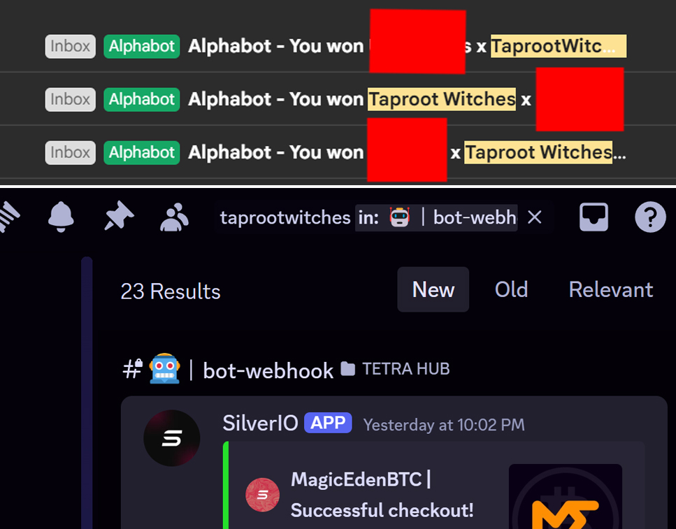Finally a good cook to start Uptober 📈
3 WL + 20 ACO &amp; Friends

• AVG Cost : 0.0015 BTC (95$)
• Floor : 450-700$ or more
• Total Profit : 7000$+ 

Secured 3 WLs with the help of <a href="/zyperlabs/">Zyper</a> , my raffle auto-joiner that I've just opened for public now ❤️ If you're a raffle-maxi