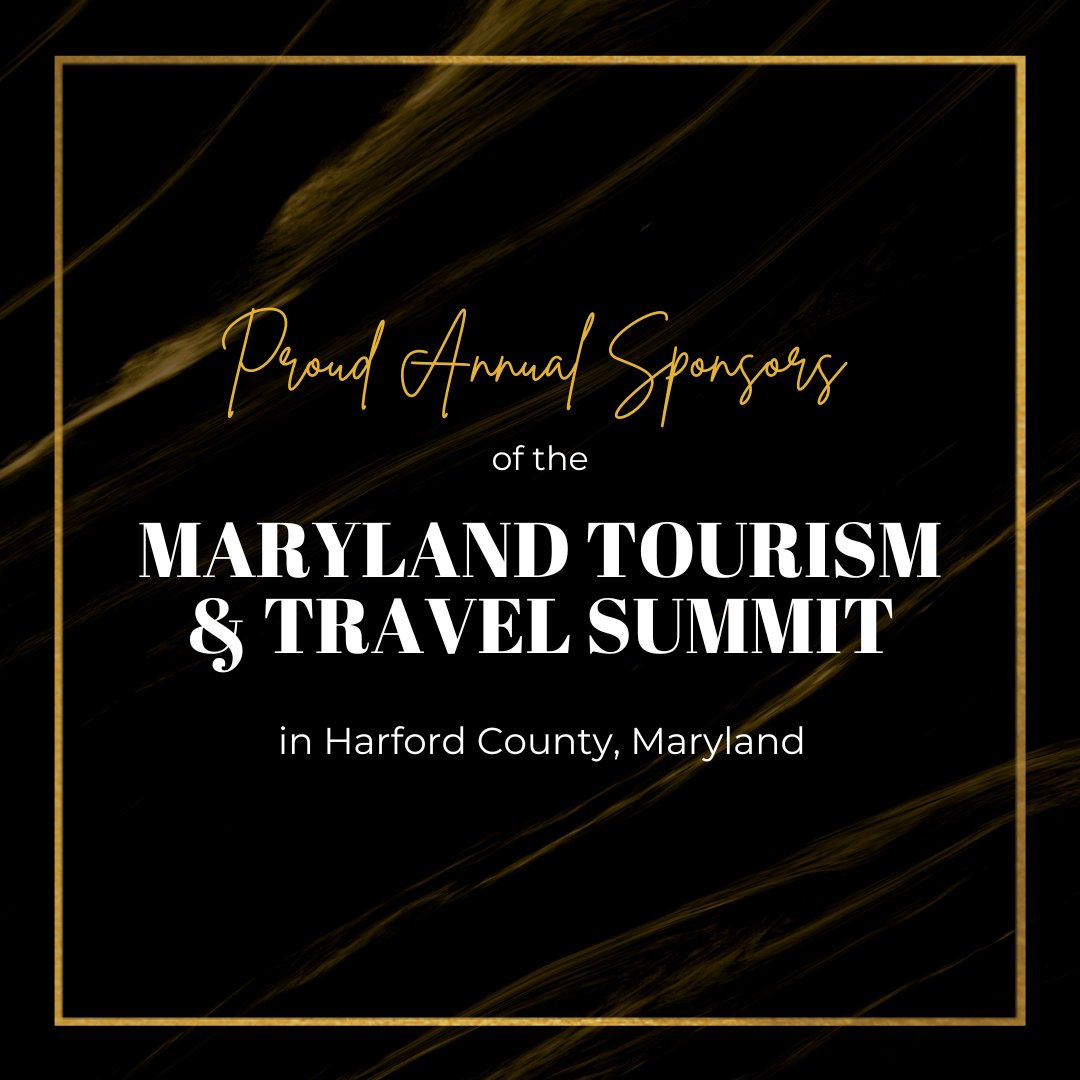 AlchemiDesign's tweet image. We're excited to announce we are sponsors of the Maryland Tourism and Travel Summit! This year, the Summit will be held in Harford County, Maryland. Visit Harford plays a vital role in boosting tourism in Harford County! Visit l8r.it/usQn for more information.#tourism