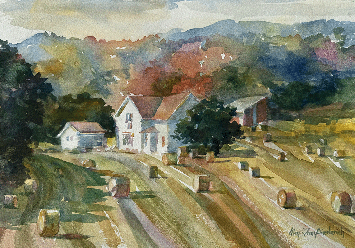 EJDstudio's tweet photo. Farmstead 🌾 Studying Shapes
See all of my upcoming art events 🎨 It's a busy and beautiful fall 🍂 

#FarmsteadPainting #OriginalWatercolor #StudyingShapesInArt #BeautifulFall #FMVAStudioCrawl2024 - https://t.co/4VICFFd2jv https://t.co/ZzbkuG9aZY