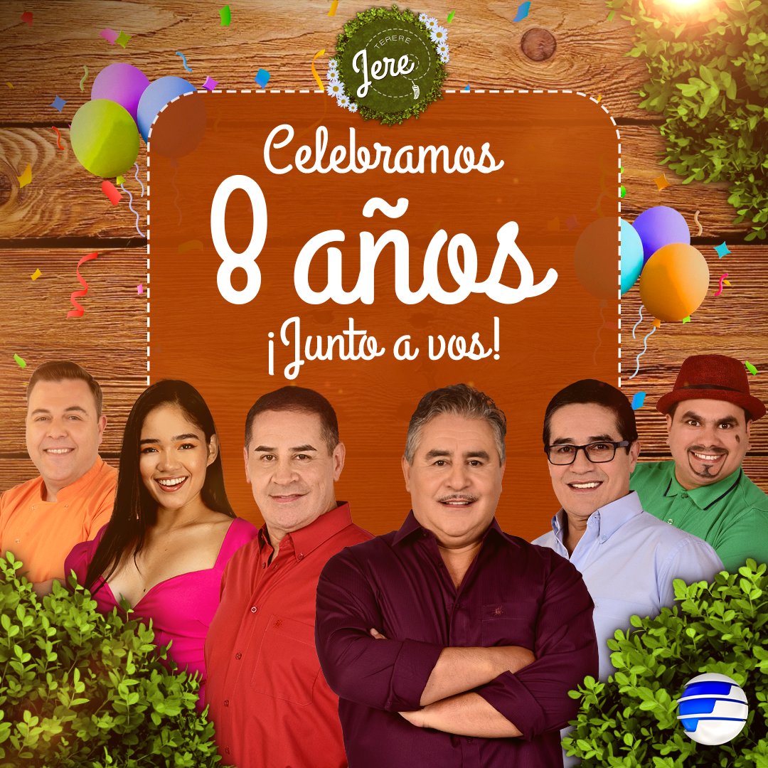 Telefuturo's tweet image. 🧉🎶 Celebramos 8 años compartiendo la mejor música y los mejores grupos que han pasado por #TerereJerePy 🎉

🎈 ¡Sigamos juntos por muchos años más! 🎼

✨ #TelefuturoPy #RevolucionandoJuntos✨