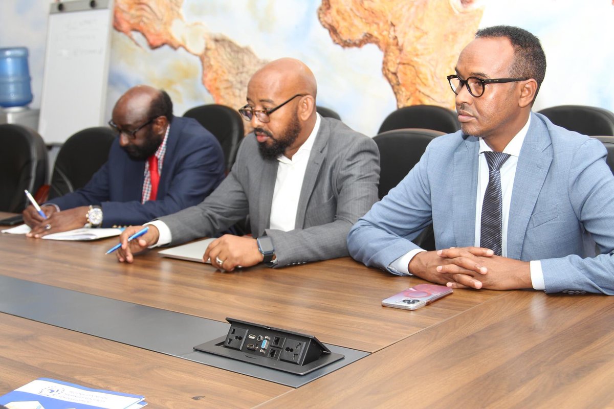 SODMA Somalia (@sodma_somalia) on Twitter photo 1/2 Today, Commissioner <a href="/MahamuudMoallim/">Mahamuud Moallim</a> and <a href="/DrENkurunziza/">Emmanuel Nkurunziza</a>, the Director-General of <a href="/RCMRD_/">RCMRD π°πͺ πΊπ¬ πΈπ΄ πΉπΏ π²πΌ π°π² πΏπ² π±πΈ πΈπΏ</a>, have officially signed an MOU to enhance collaboration in early warning systems and anticipatory approaches to disaster management. 1/2 Today, Commissioner <a href="/MahamuudMoallim/">Mahamuud Moallim</a> and <a href="/DrENkurunziza/">Emmanuel Nkurunziza</a>, the Director-General of <a href="/RCMRD_/">RCMRD π°πͺ πΊπ¬ πΈπ΄ πΉπΏ π²πΌ π°π² πΏπ² π±πΈ πΈπΏ</a>, have officially signed an MOU to enhance collaboration in early warning systems and anticipatory approaches to disaster management.