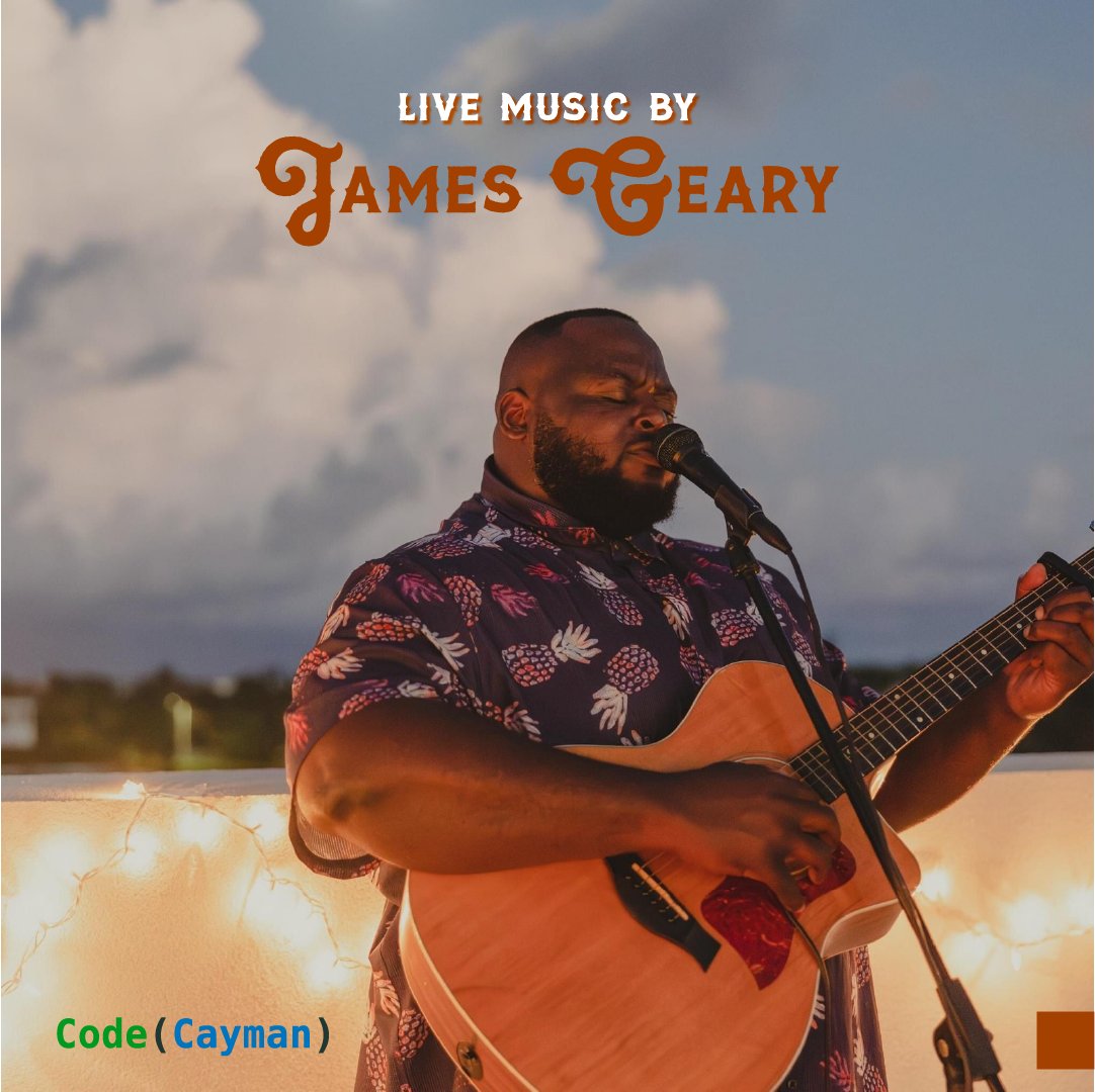 🎶 We're thrilled to announce that James Geary will be performing at our 4th Annual Fundraiser Gala! 🎟️ Tickets are selling fast—don’t miss your chance to be part of an unforgettable evening. Email contact@codecayman.com to reserve your spot today!

#codecayman #gala #fundraiser