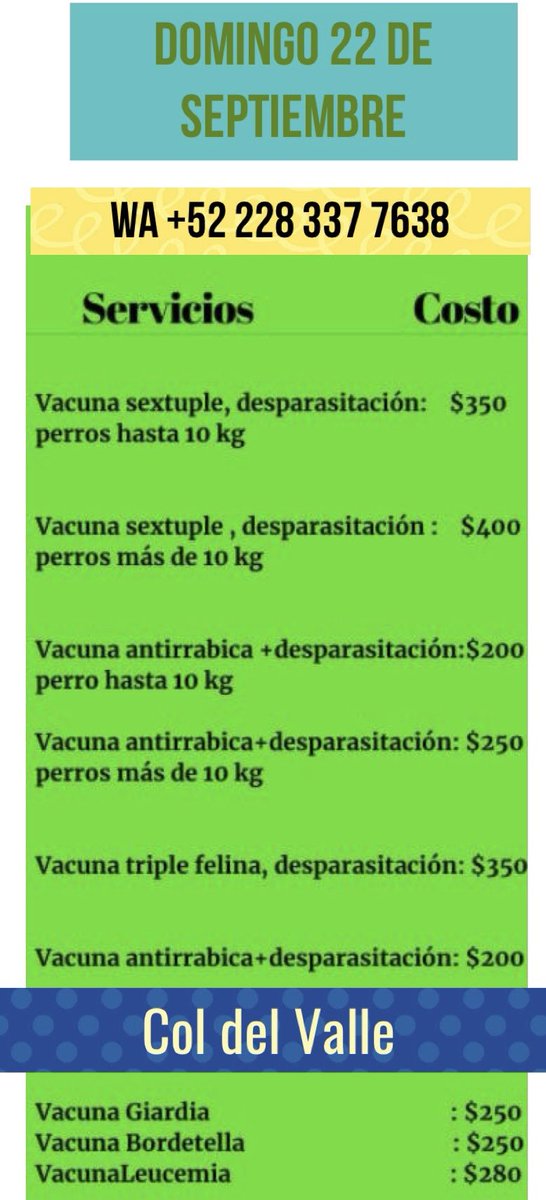 Marina Vera (@marinavera100) on Twitter photo Pienso que este domingo 22 es una de nuestras campañas, la de la colonia del valle en CdMx. Confirmo cada día que ayudan mucho y que les agradezco nos ayuden a compartir, citas wa.me/5212283377638 . <a href="/quezni/">Quezni Domínguez</a> <a href="/LaRomaDF/">Colonia Roma 🚲</a> <a href="/teresasuarez/">Teresa Suárez</a> <a href="/TamaraVargasOf/">Tamara Vargas</a> <a href="/CondesaVecinos/">Condesa Pro Vecinos</a> <a href="/alvinvic/">Víctor Ávila</a> Pienso que este domingo 22 es una de nuestras campañas, la de la colonia del valle en CdMx. Confirmo cada día que ayudan mucho y que les agradezco nos ayuden a compartir, citas wa.me/5212283377638 . <a href="/quezni/">Quezni Domínguez</a> <a href="/LaRomaDF/">Colonia Roma 🚲</a> <a href="/teresasuarez/">Teresa Suárez</a> <a href="/TamaraVargasOf/">Tamara Vargas</a> <a href="/CondesaVecinos/">Condesa Pro Vecinos</a> <a href="/alvinvic/">Víctor Ávila</a>