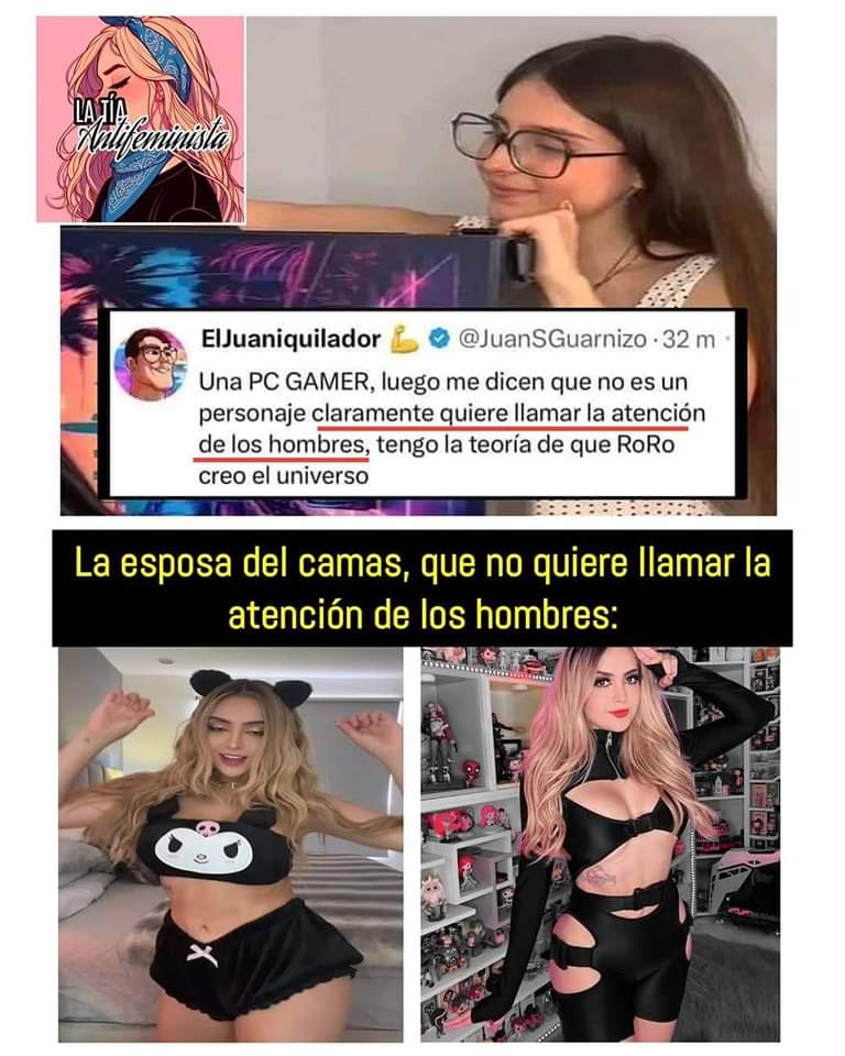 MrHateSanchez's tweet photo. @JuanSGuarnizo *la ex esposa del cucknizo. https://t.co/HBWQmq0Tkc