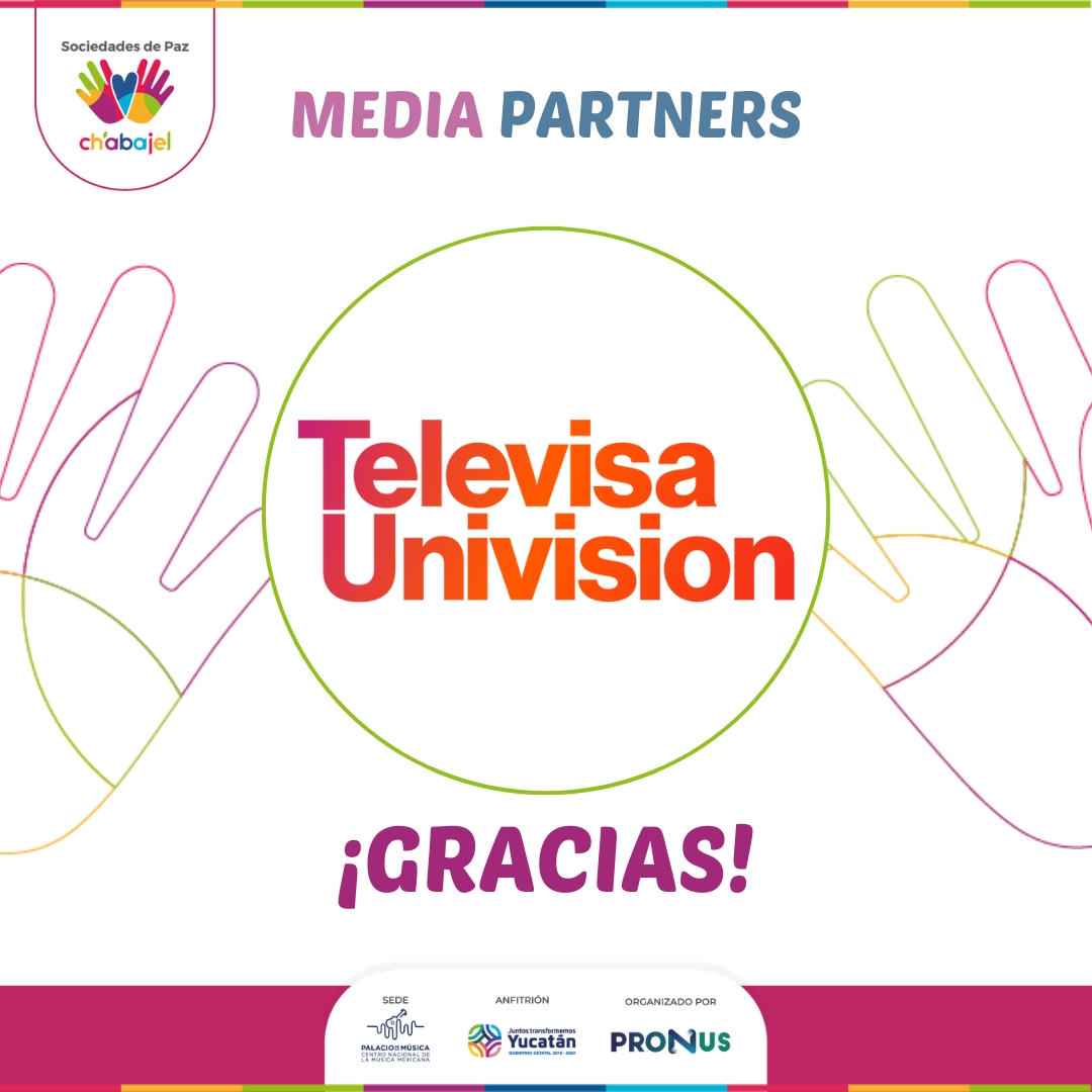 🌟 ¡Gracias a nuestros Media Partners en Cumbre Ch’abajel! 🌟

Agradecemos a nuestros Media Partners por su invaluable apoyo en la difusión de este evento clave para promover la integración, sostenibilidad y bienestar en nuestras comunidades.