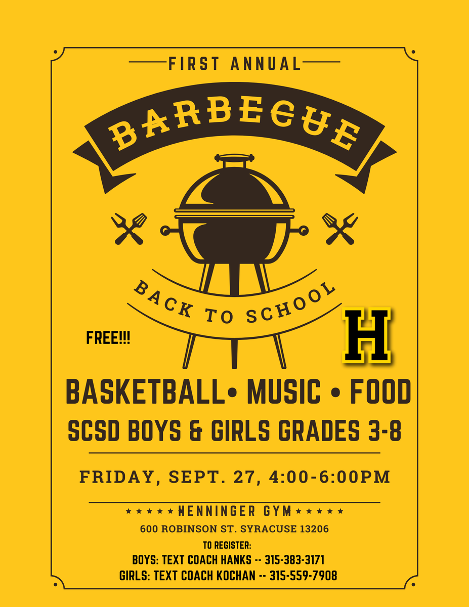 Calling all <a href="/EdSmithSCSD/">Ed Smith School</a> 🏀players!  Basketball and BBQ sounds like a winning combination - Don't miss out on this free event!