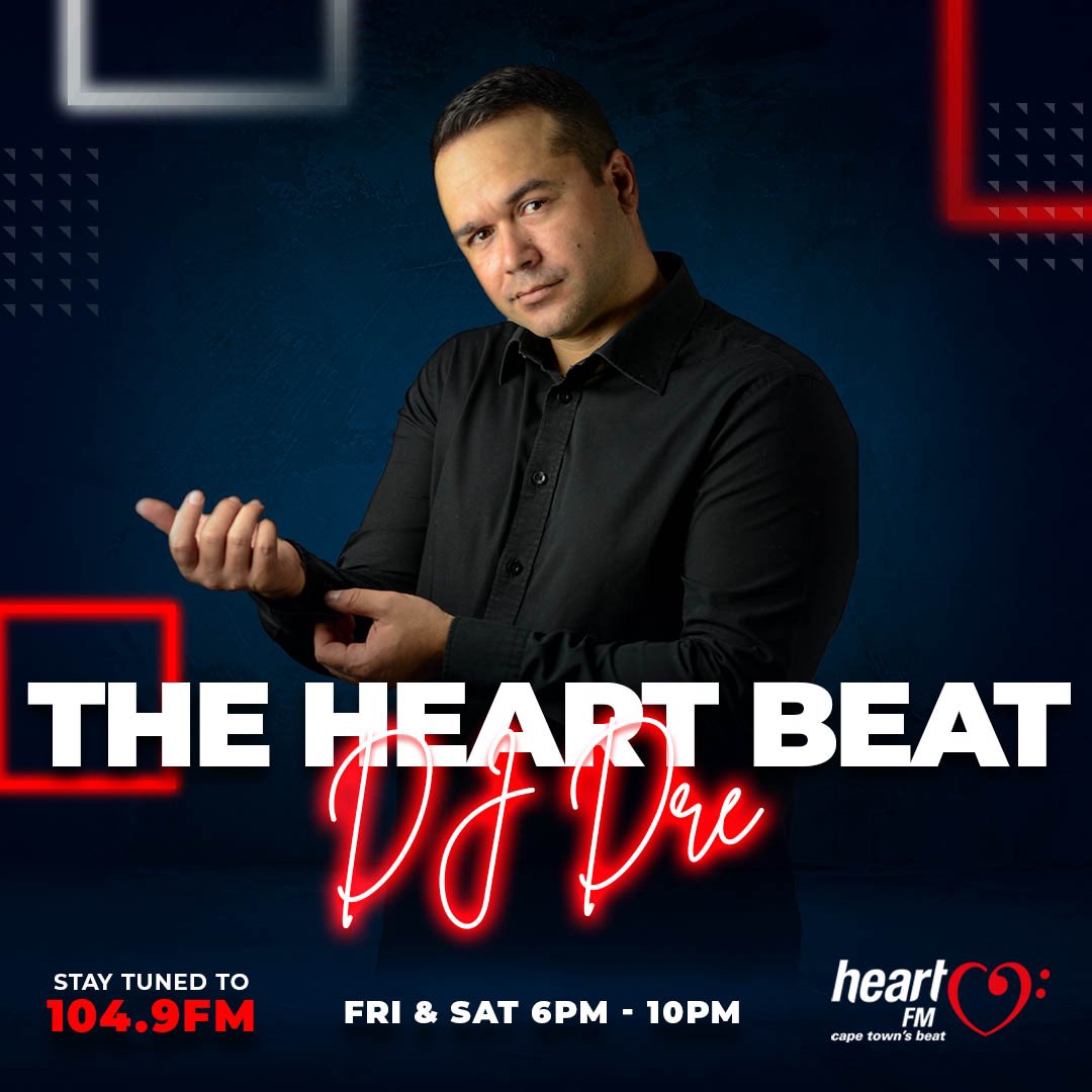 tyronepaulsen's tweet photo. The Mother City’s airwaves is on FIRE with all the #oldskool #LEKKAness courtesy of #THBOlSkoolFridays as #thatDJ @DjDre_SA steps behind the decks for another #dancelikenobodyswatching session #INTHEMIX on @Heart1049FM broadcasting LIVE from @sun_grandwest https://t.co/8rXvKXD7YT