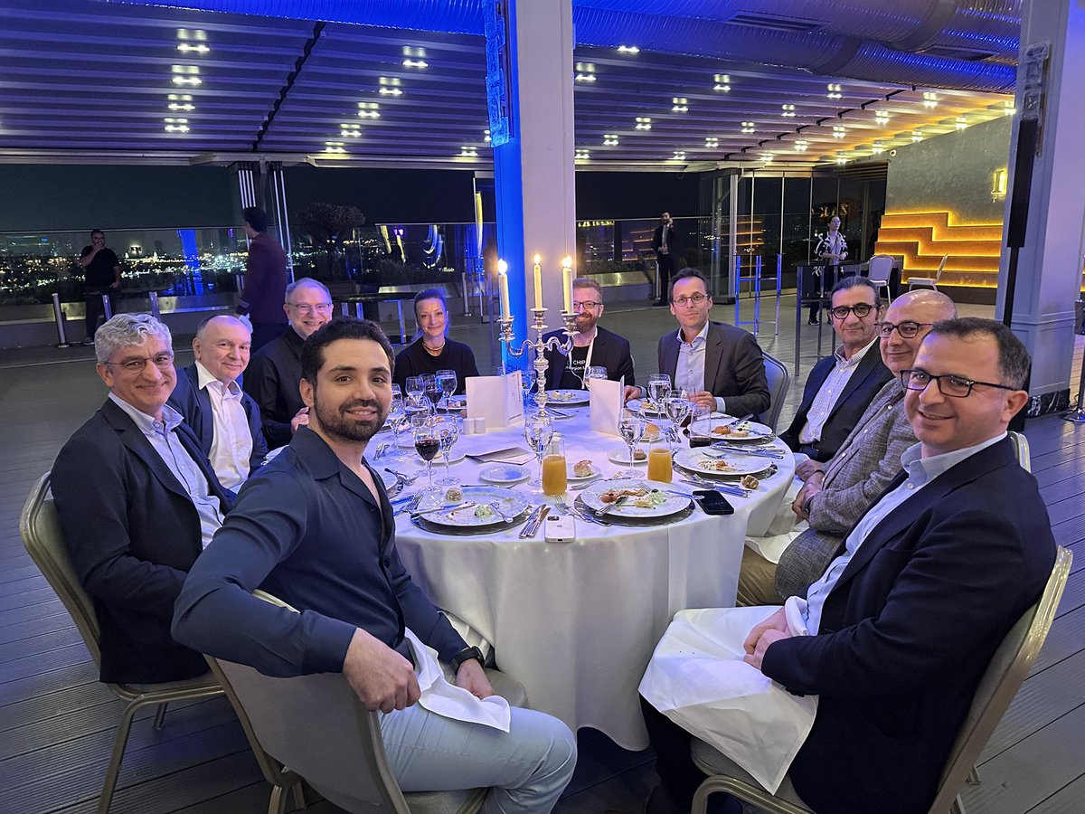 Prof Dr Muzaffer Degertekin (@m_degertekin) on Twitter photo Eurocto 2024 istanbul;
Legends of CTO operators are in the same table; Eurocto past present <a href="/gerald/">MTG</a> werner, current president <a href="/KambisMashayek1/">Kambis Mashayekhi</a> and president elect <a href="/alexander/">Alexander McCormmach</a> avran . 👍👌
<a href="/canyucelkarabay/">Can Yucel Karabay</a> #tkd #Eurocto Eurocto 2024 istanbul;
Legends of CTO operators are in the same table; Eurocto past present <a href="/gerald/">MTG</a> werner, current president <a href="/KambisMashayek1/">Kambis Mashayekhi</a> and president elect <a href="/alexander/">Alexander McCormmach</a> avran . 👍👌
<a href="/canyucelkarabay/">Can Yucel Karabay</a> #tkd #Eurocto