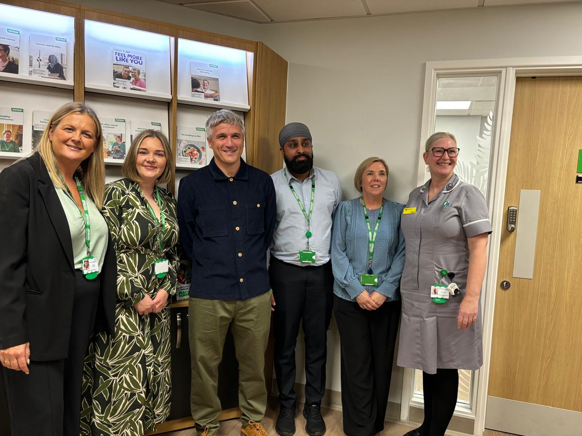 Thank you to William Ash for joining us for the grand opening of the Macmillan Support Centre based at Oldham hospital. An amazing facility with access to support experts for people affected by cancer #MacmillanCancerSupprt