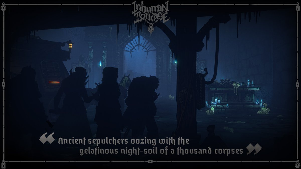 Inhuman Bondage is a paid DLC set to release alongside Kingdoms later this year.

This DLC will add a new hero to Darkest Dungeon II, and also includes a mini-region called Catacombs.

This high risk high reward area will feature a brand new enemy faction and unique items!