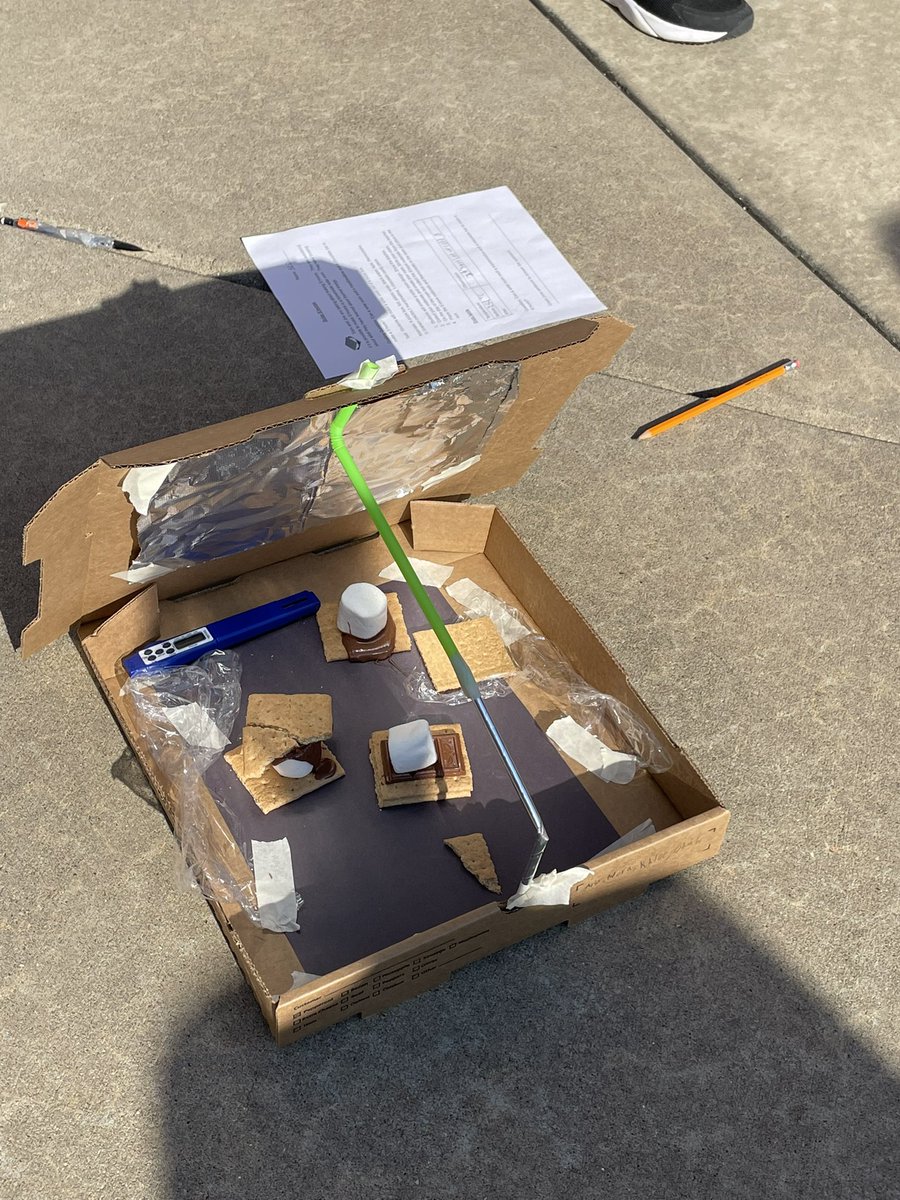 MannerClass's tweet image. Solar S’mores for the win today! We had so much fun building our solar ovens and melting our s’mores! @WSMSwolves #WeAreWentzville