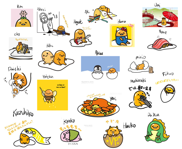 koidata's tweet photo. class 3b if they were gudetamas https://t.co/AuFzcjZ6PM