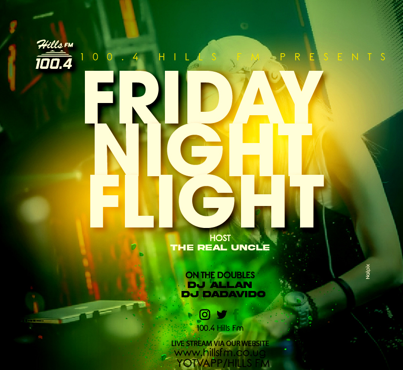 hillsfmkabale's tweet photo. Going all up the the super crew on the Friday Night Flight! The @RealUncle13 X DJ Dadavido25 on the doubles till morning.
#RequestItNow
Listen online via https://t.co/YJcyobBNvt #HillsFmFridayNightFlight #FNFwiththerealuncle #takingyoutothetop #freshhitsforkigezi #lagaswagga https://t.co/aU5TAvjTC8