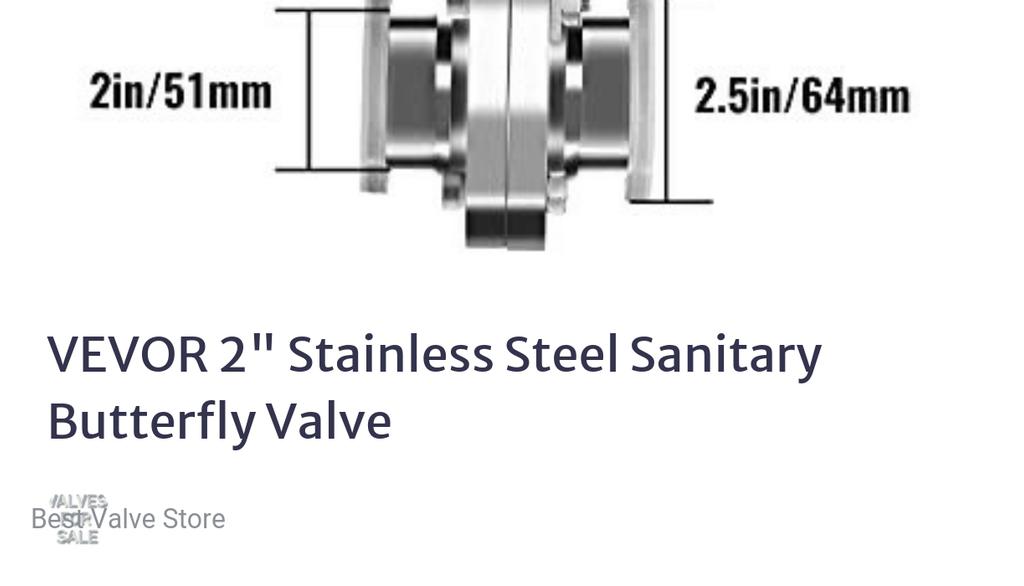 ValvesForSale's tweet image. With its durable stainless steel construction and sanitary design, this valve ensures efficient flow control and easy maintenance.

Read more 👉 lttr.ai/AXIVZ

#FlowForgeValves #2Inch #StainlessSteel #ProductReviewScore #StainlessSteelConstruction #Vevor