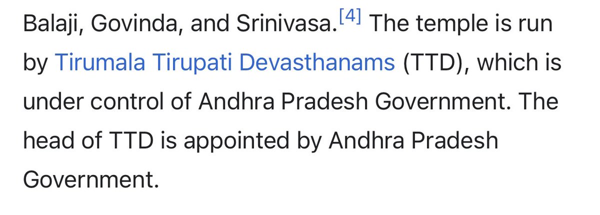 saireddy95's tweet image. I strongly agree with @PawanKalyan statement on #FreeTemples. 

Why not we start with Tirupati, let’s dissolve the EO system, revamp TTD trust and take away control from AP Endowments