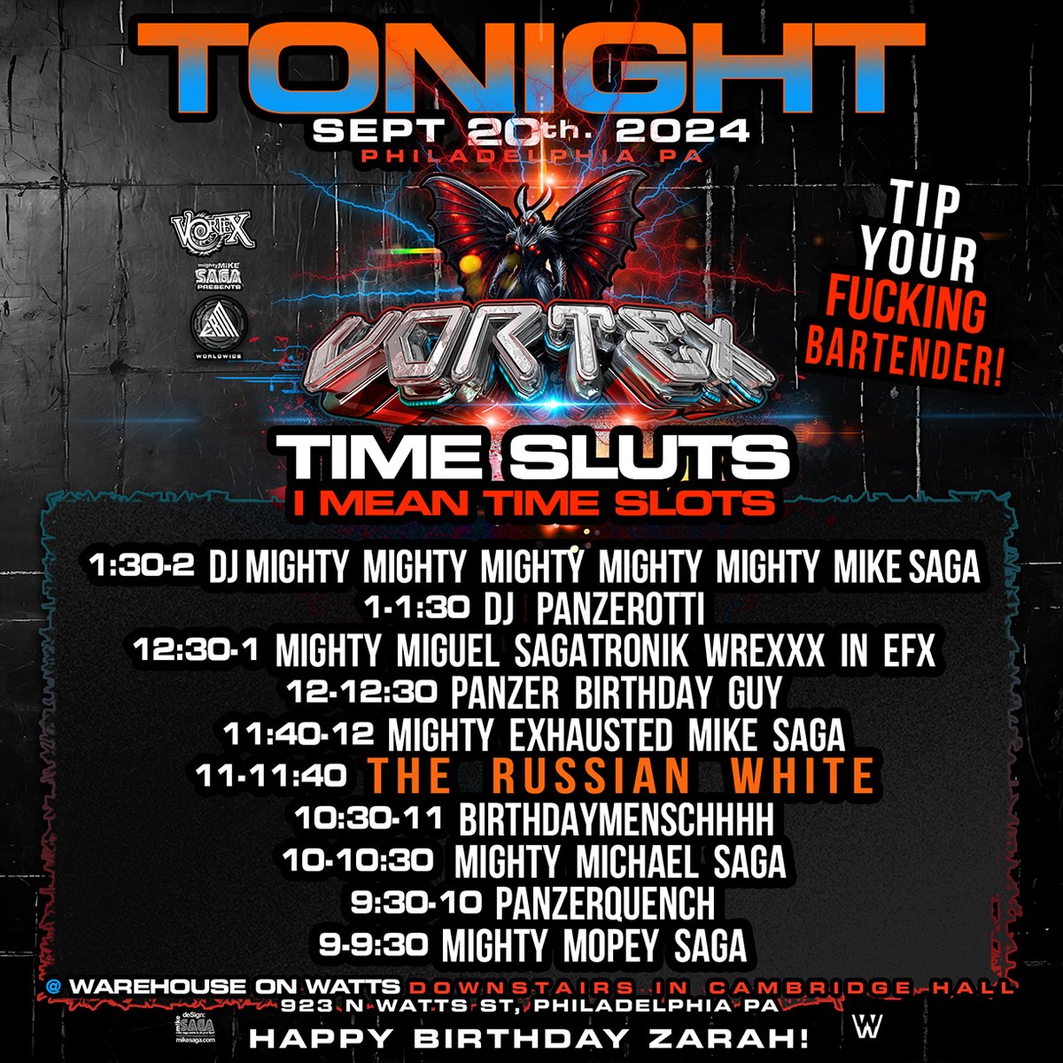 dj Mighty Mike Saga tweet media