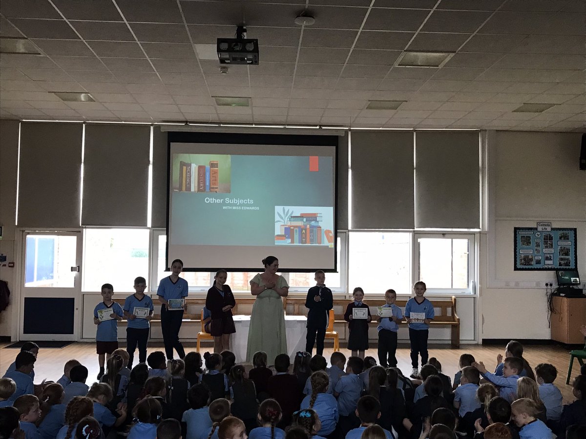 St_Andrew_Apost's tweet photo. A fantastic celebration assembly this afternoon as always, firstly wonderful recognition of some of our talented Y6 Footballers, Marvellous Mathematicians and other subject certificate winners #SuccessfulSATA #SATAPE https://t.co/cywlmz4f73