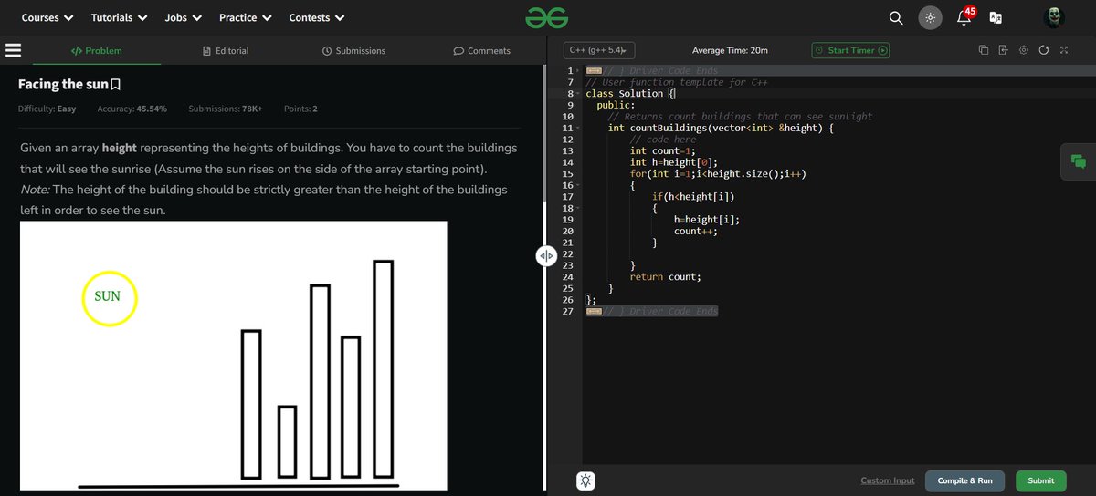 rajeev_709's tweet image. Today's Progress:-
✅solve @LeetCode problem:-37. Sudoku Solver
✅solve @geeksforgeeks #potd :- Facing the sun
🎯lecture #47 #chaiorcode Objects in Javascript
🎯Getter Setter and Stack Overflow
🎯chai aur #javascript @geeksforgeeks
#100DaysOfCode #chaicode #javascript #webdev