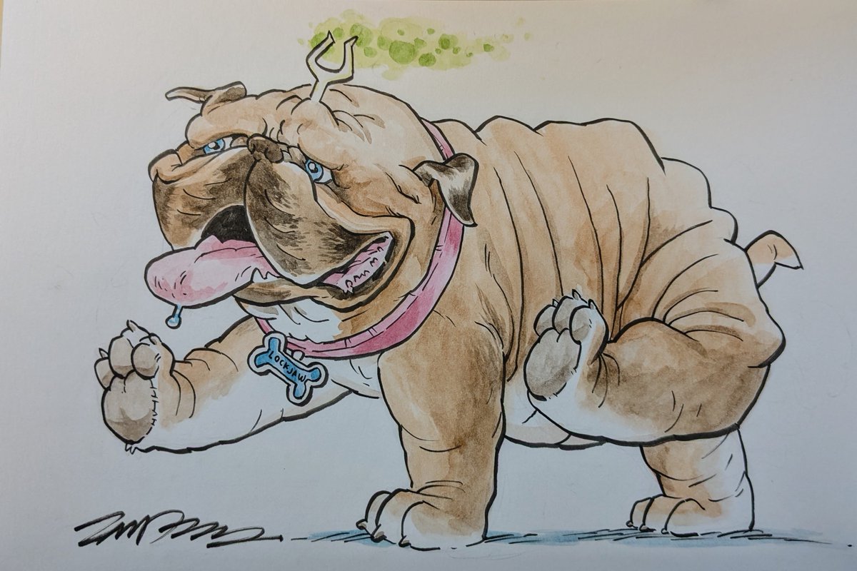 zander_cannon's tweet photo. ✨Sioux Falls, SD!✨ I'm coming to #Siouxpercon next weekend 9/27-29, and commissions are open! 6"x9", one figure, watercolor: $160! Creatures and weirdos (and '80s nostalgia, I guess!) a specialty. DM me here or email me at my handle at gmail! See you there! https://t.co/qGepDkJOiM