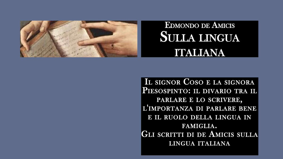 dailuoghi's tweet photo. Un libro bellissimo che raccoglie gli scritti linguistici di Edmondo de Amicis.
Un libro bellissimo che ha venduto zero copie.
https://t.co/3TSLB9y0eX https://t.co/n3xWXIvQlJ