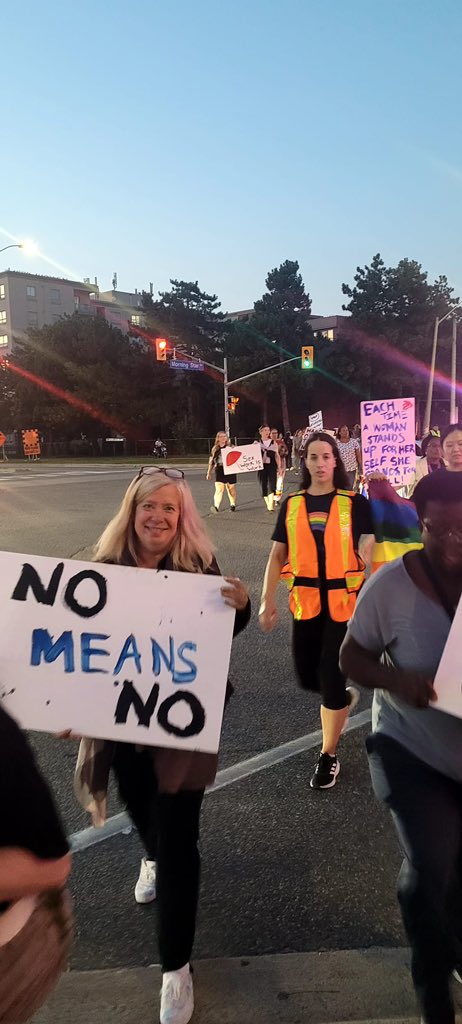 A powerful event last night in Malton organized by many supportive agencies to Take Back The Night and support survivors of IPV. Proud to speak, but prouder still that as always Malton was out in force to fiercely fight for better.