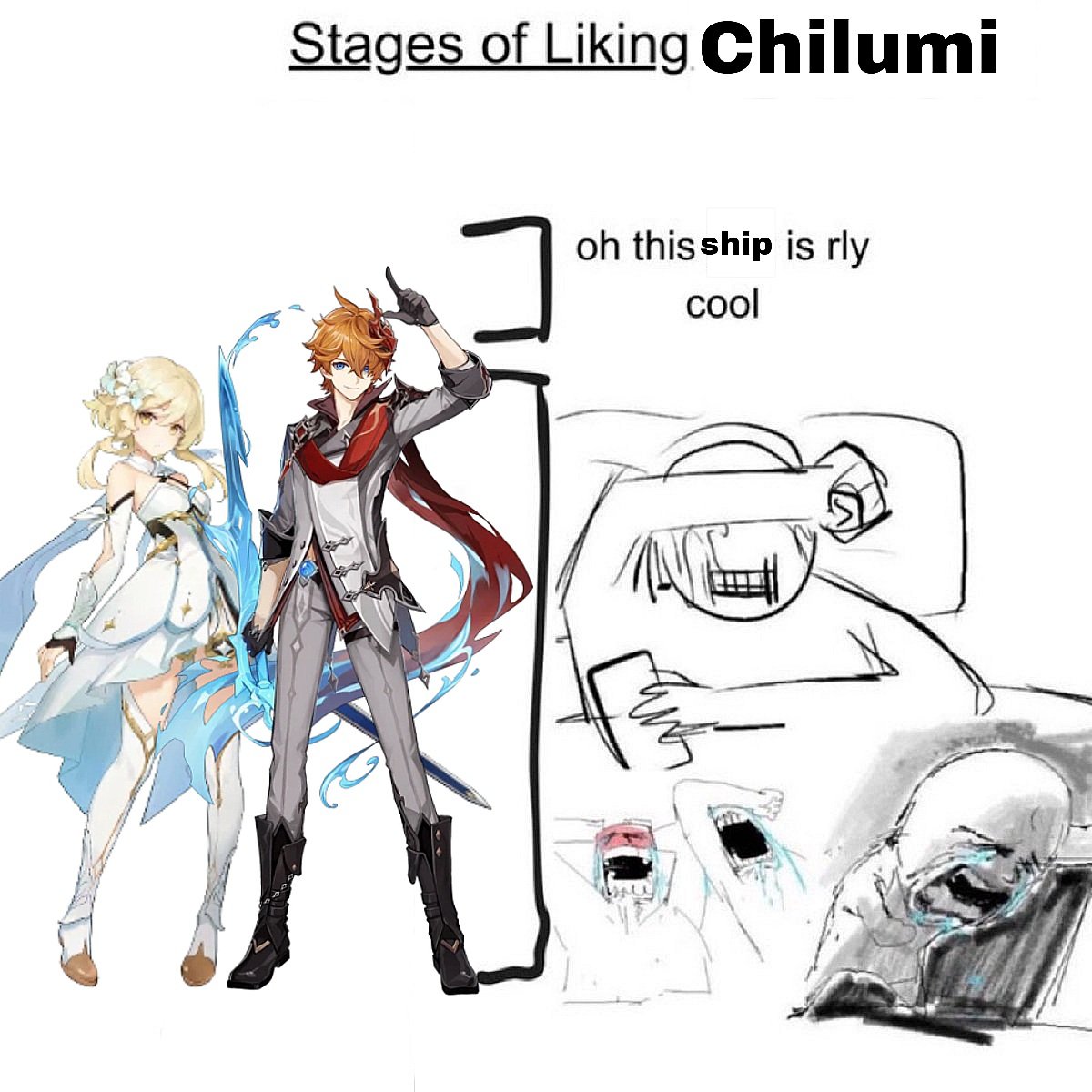 chlmworld's tweet photo. It's been 3 years since I started shipping them

#chilumi #childe #lumine https://t.co/VaKXY4DFm7