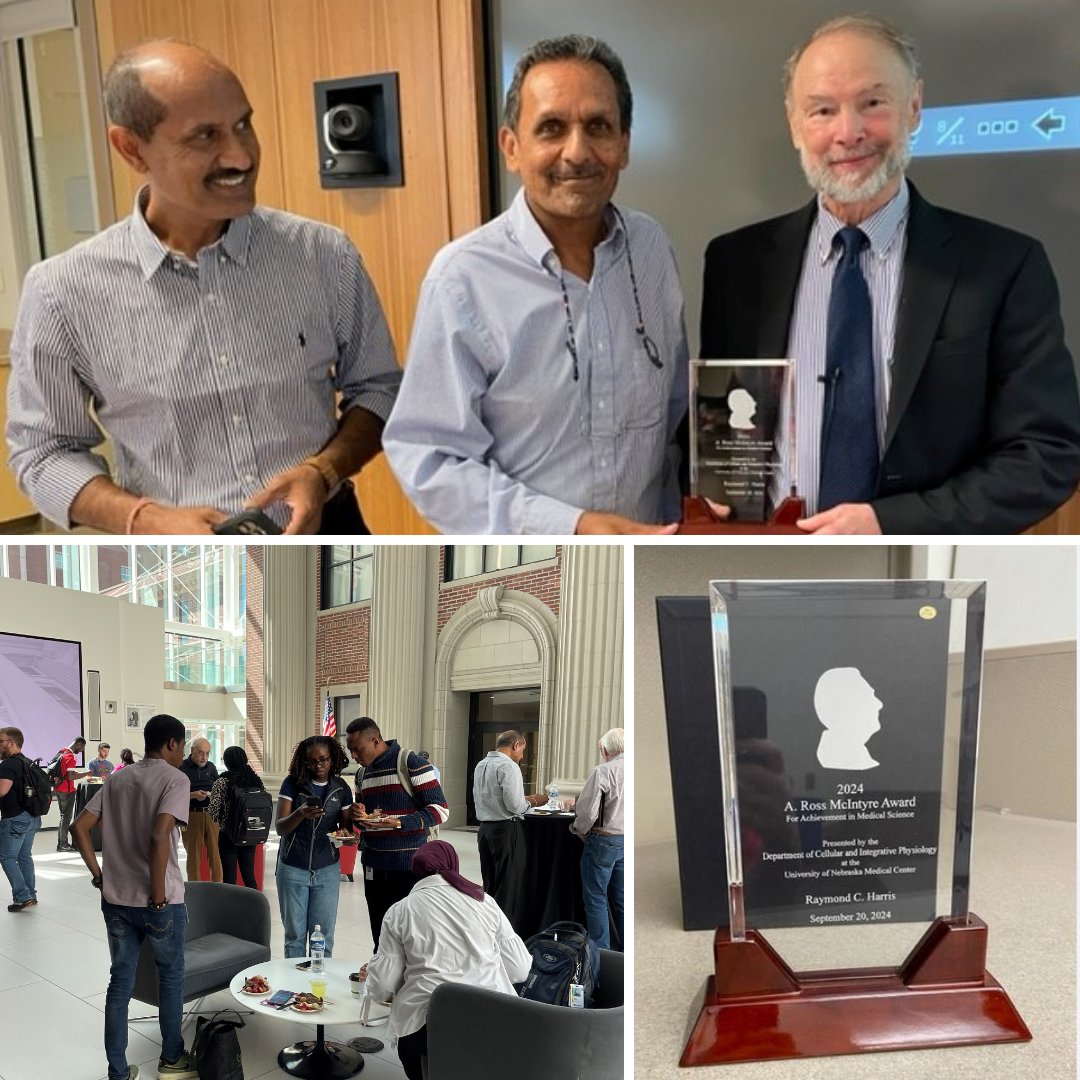 UNMC Physiology (@unmc_physiology) on Twitter photo Congratulations Dr. Raymond Harris - the A. Ross McIntyre Award winner!
@Gundrylab <a href="/UNMC_CHVR/">UNMC Center for Heart and Vascular Research</a> Congratulations Dr. Raymond Harris - the A. Ross McIntyre Award winner!
@Gundrylab <a href="/UNMC_CHVR/">UNMC Center for Heart and Vascular Research</a>