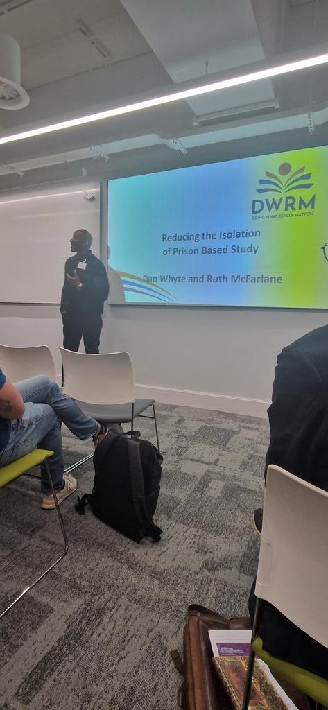 #UCLBuildingHope2024
<a href="/DWRM_CIC/">DWRM</a> 
 Talking about good practice, community, and how education can grow in and out of prisons
#Change #Innovation #timetomoveforward #EducationForAll #Partnership #workingtogether #CommunityBuilding #Commitment #communication