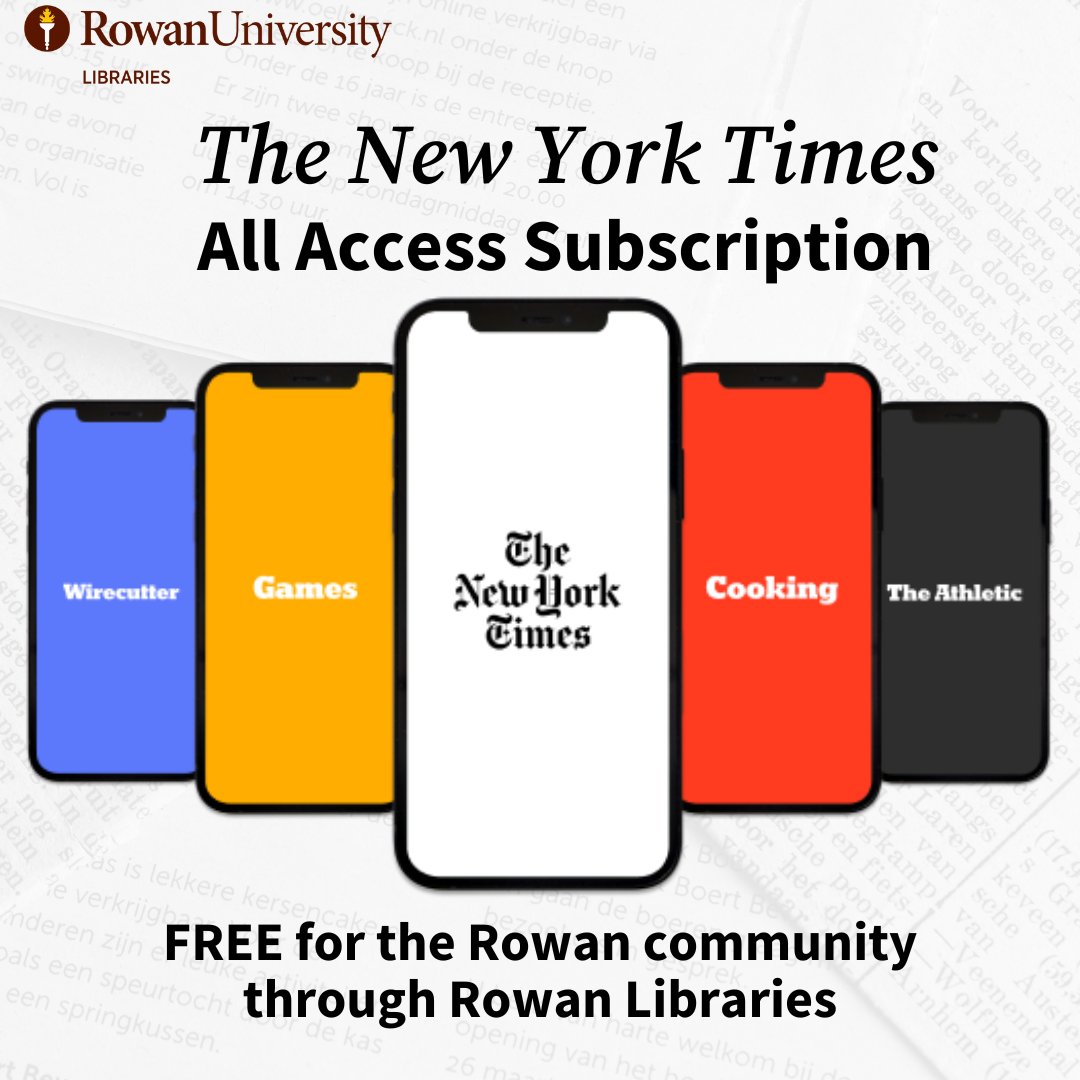 Rowan University Libraries tweet media