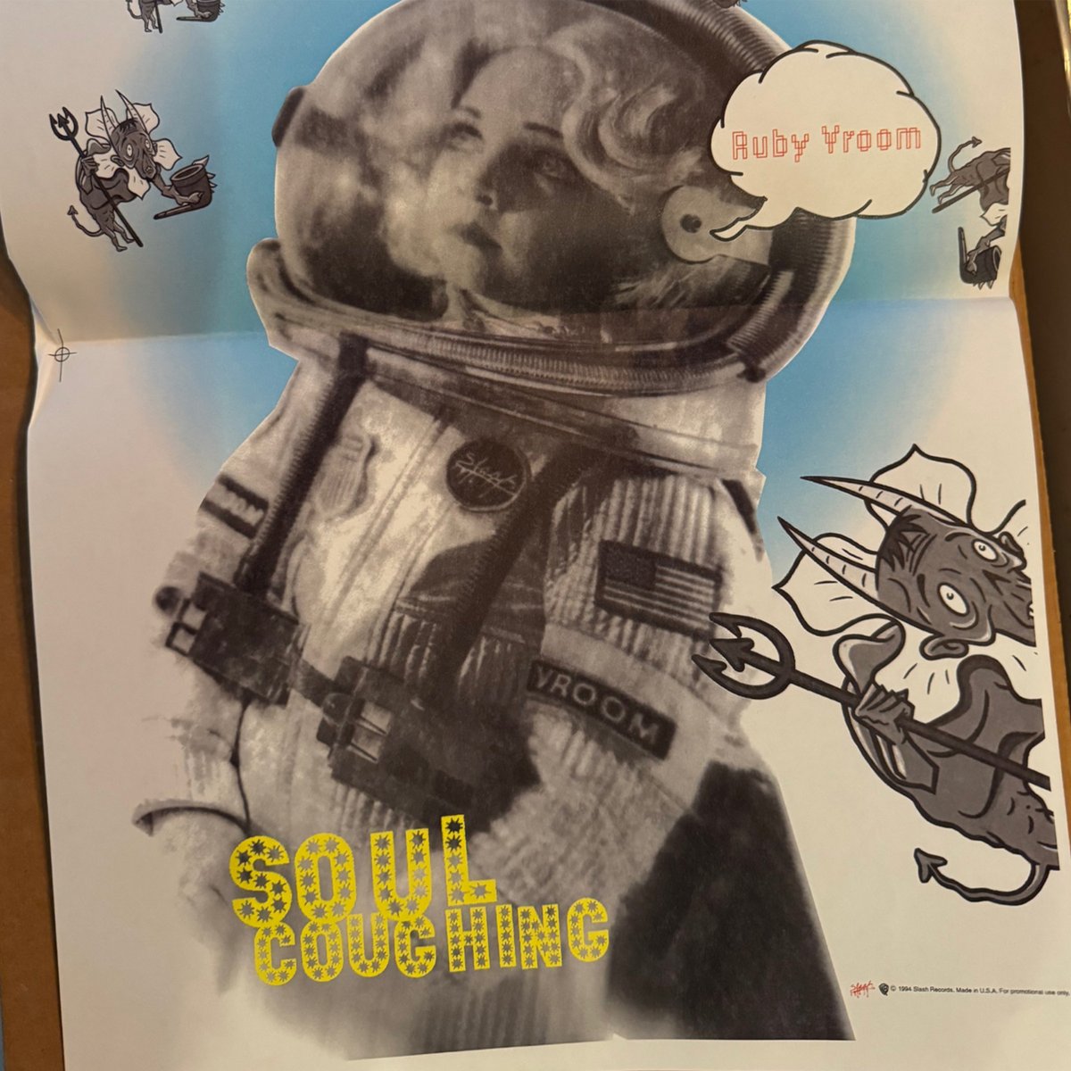 soulcoughing_'s tweet image. Happy Birthday "Ruby Vroom". 30 years old today. 

Get deluxe vinyl at soulcoughingstore.com